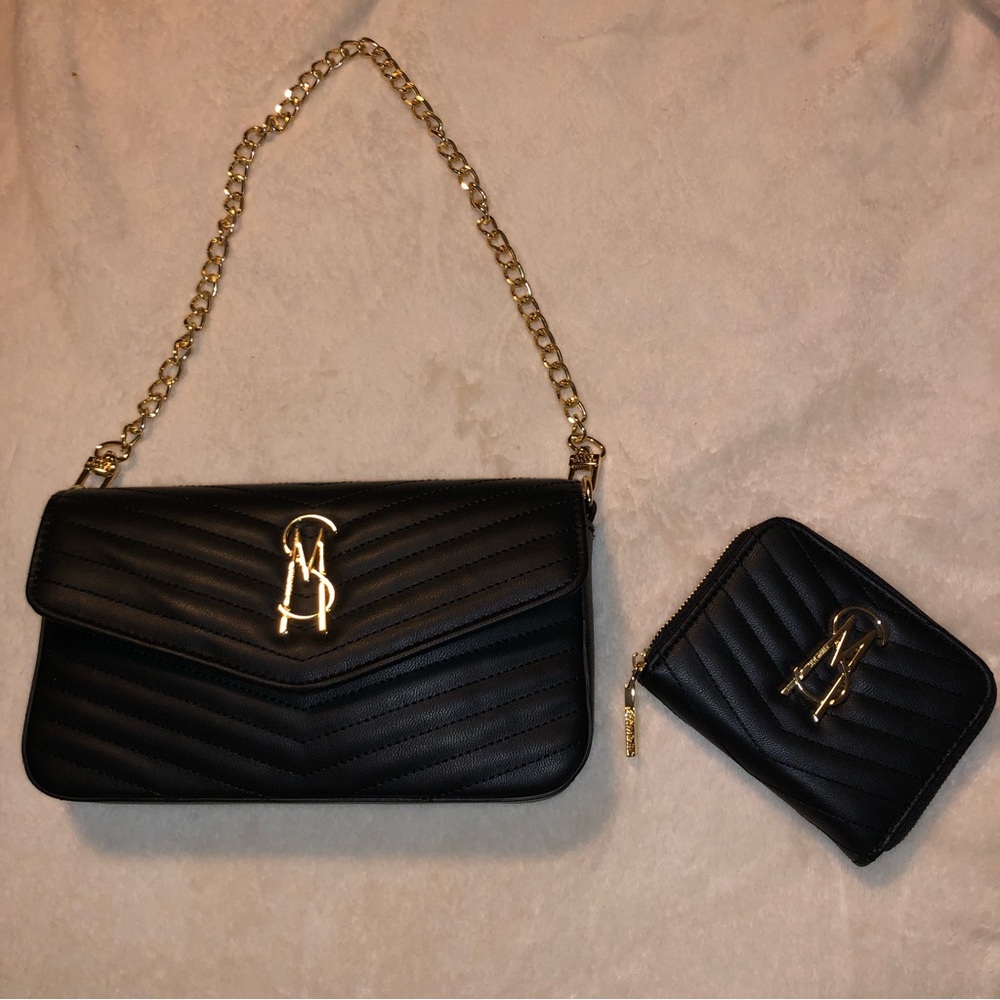 Steve Madden shoulder bag + wallet 🖤